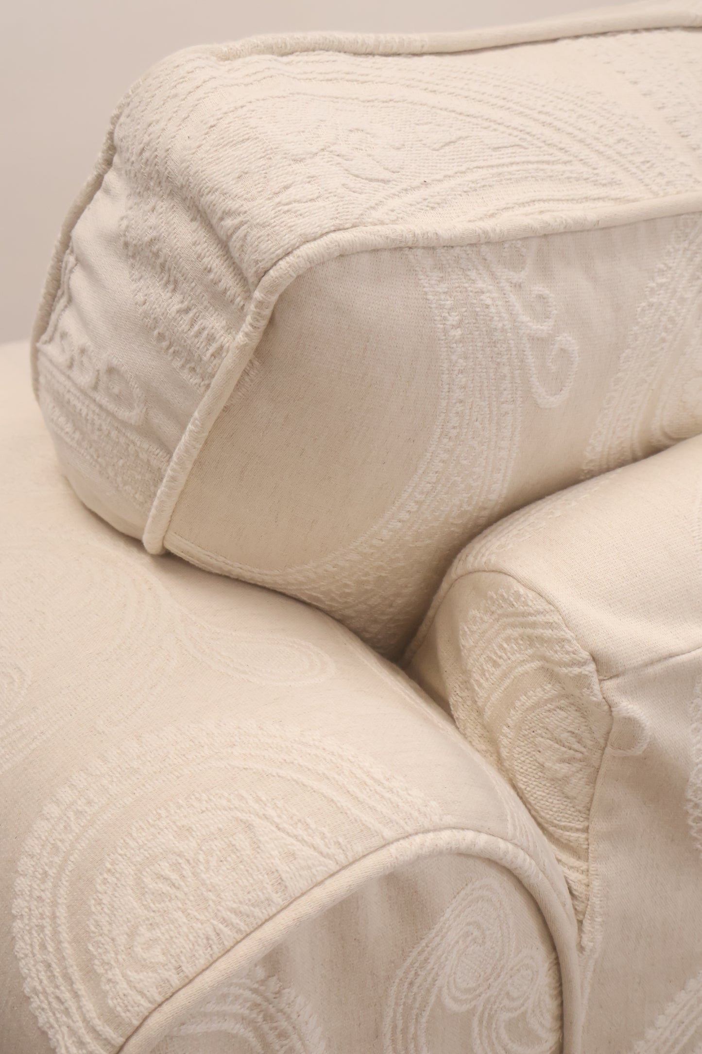 Cream Two Seat Sofa