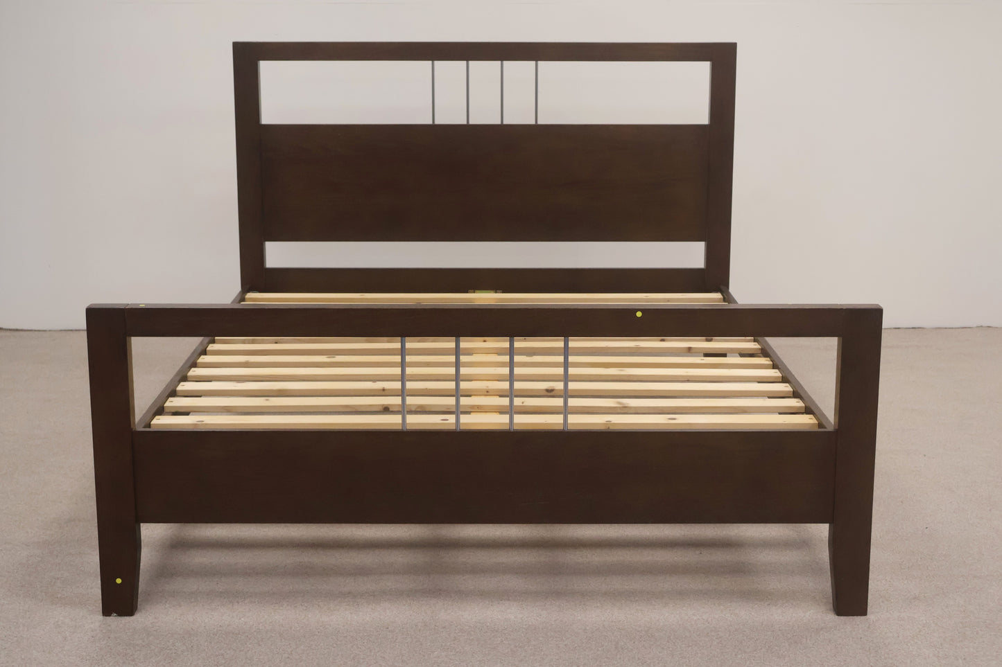 Double Bed in Dark Brown