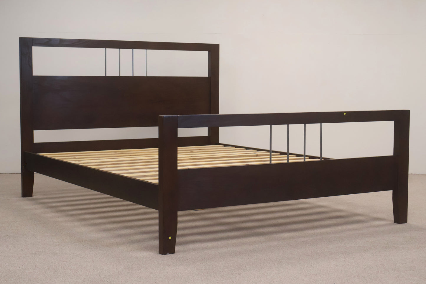 Double Bed in Dark Brown