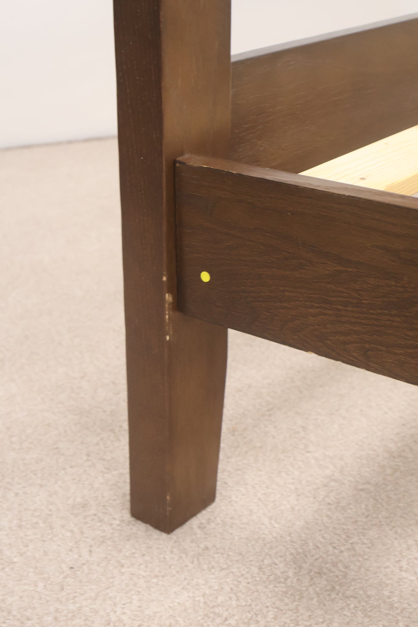 Double Bed in Dark Brown