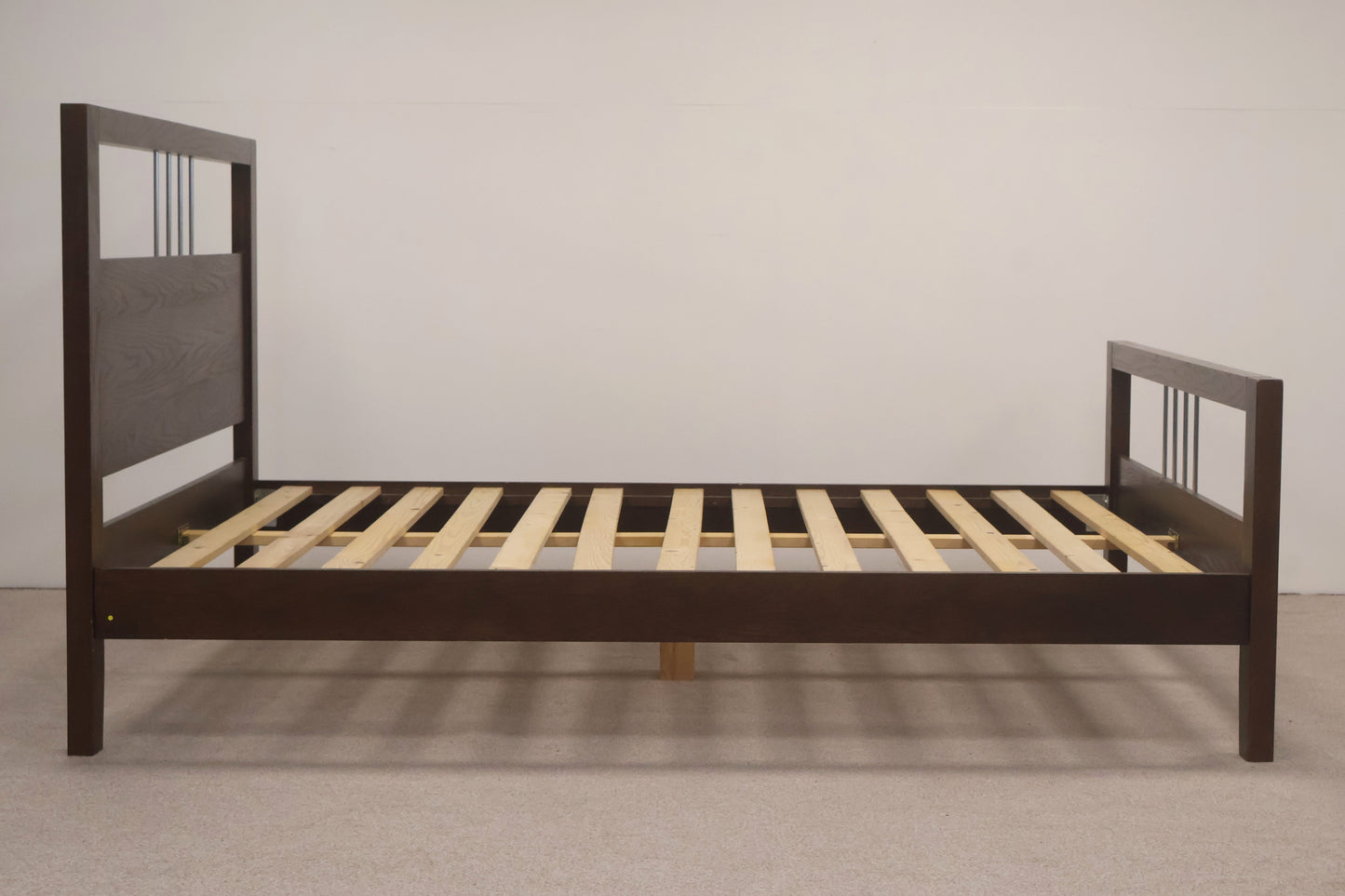 Double Bed in Dark Brown