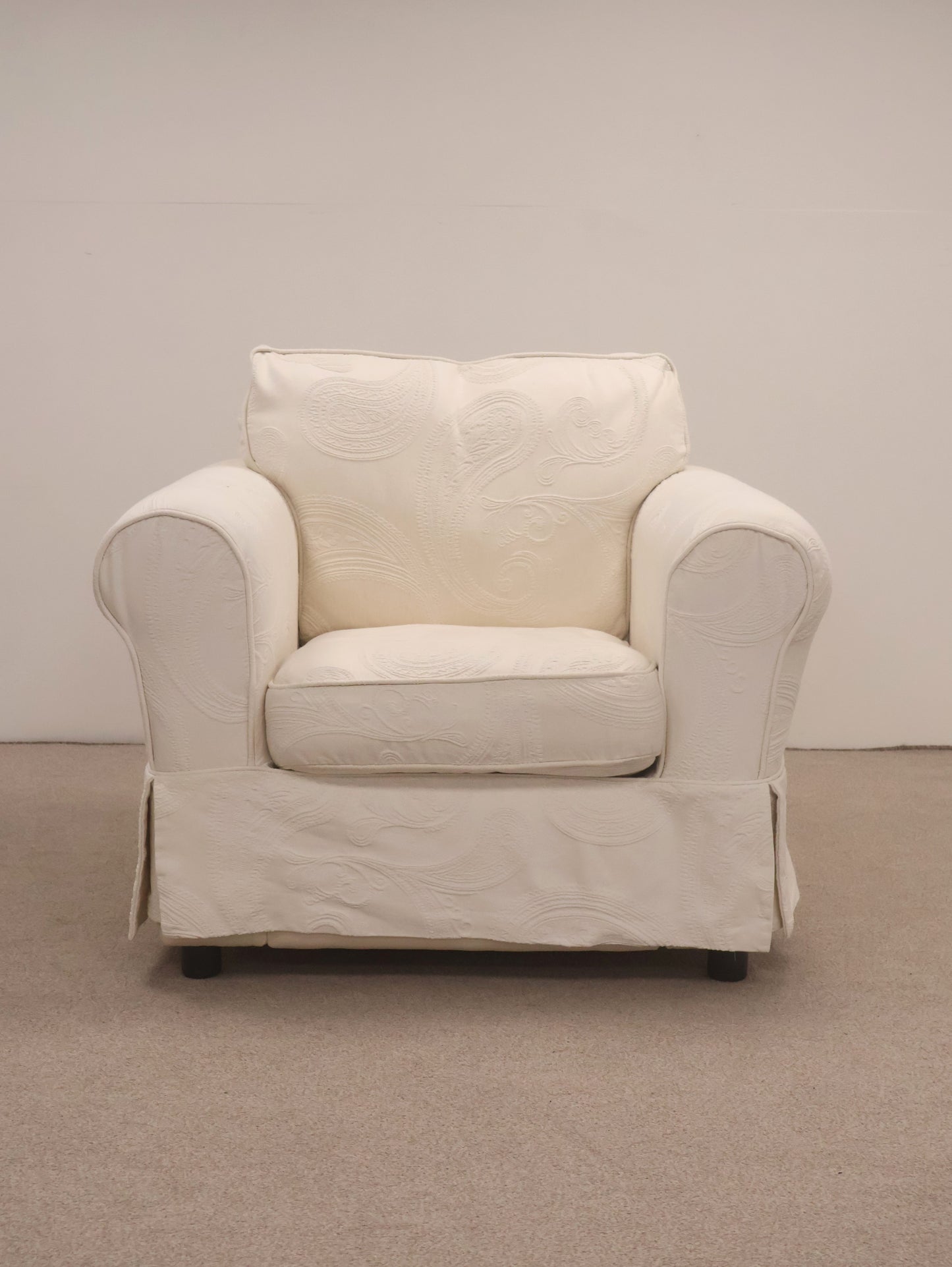 Cream Armchair
