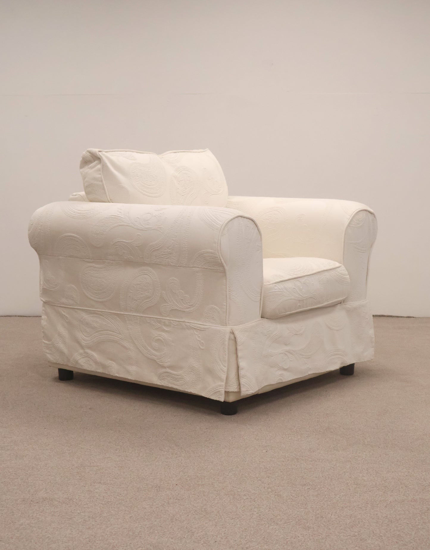 Cream Armchair