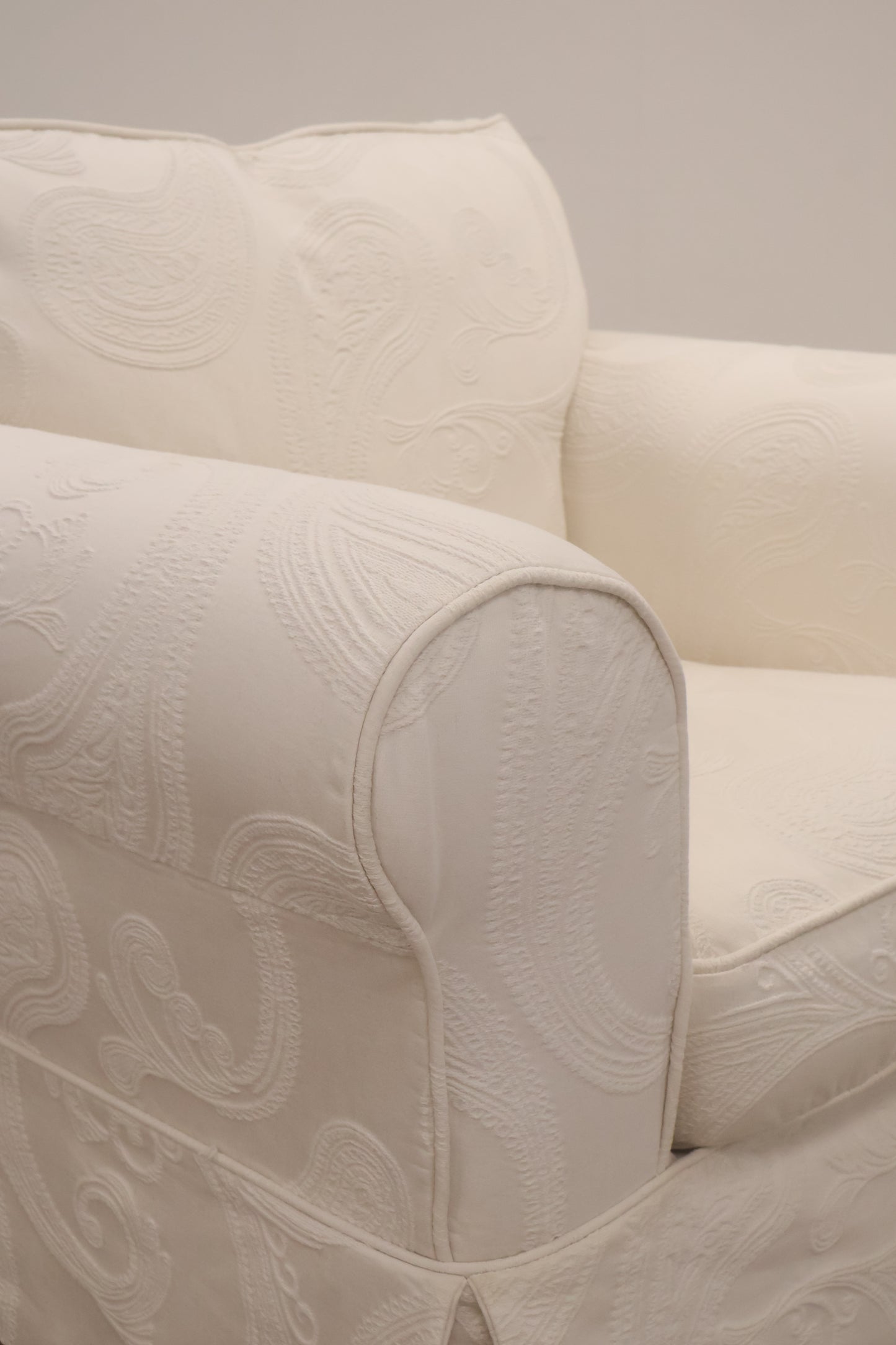 Cream Armchair