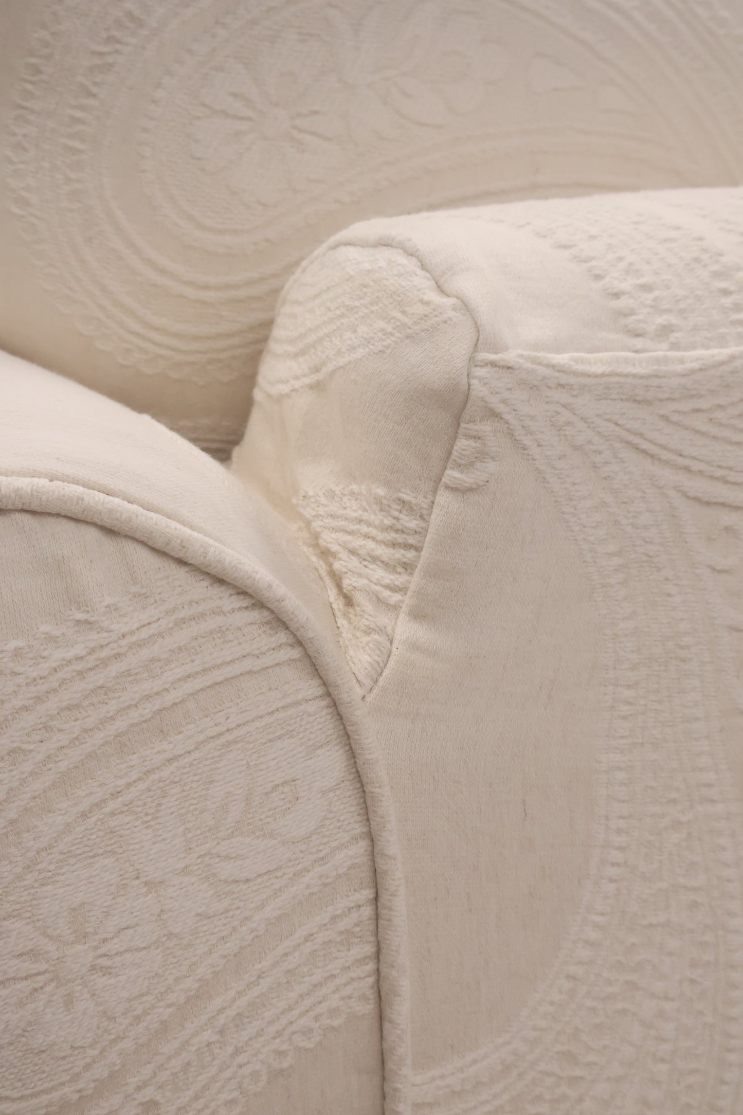 Cream Armchair