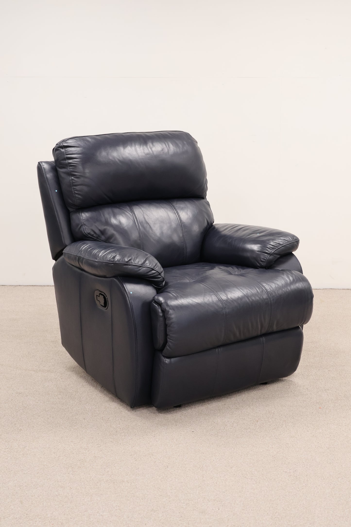 Leather Manual Recliner