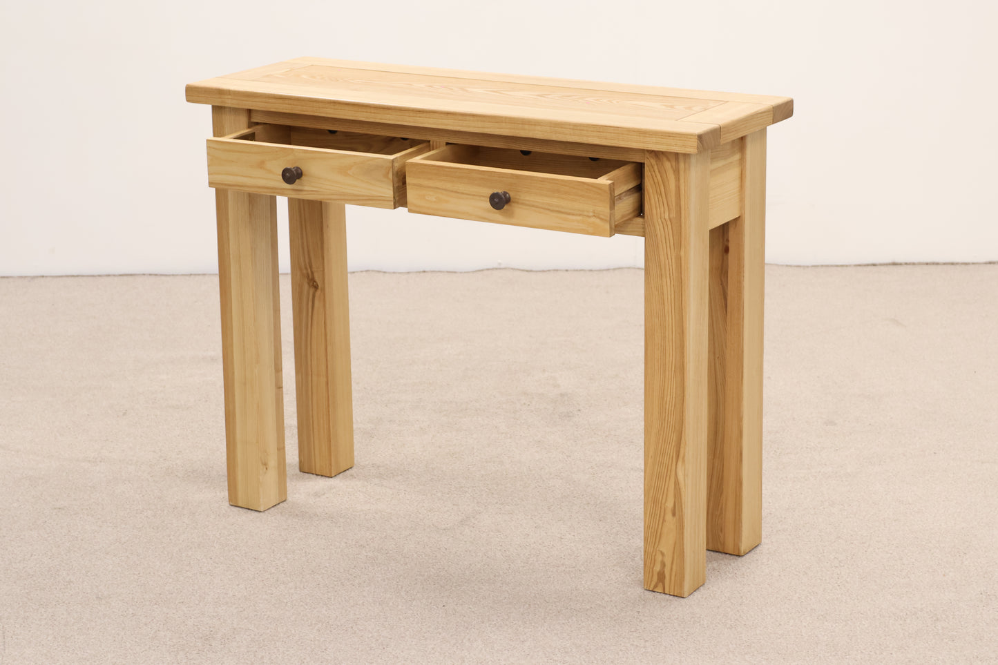 Oak Console Table