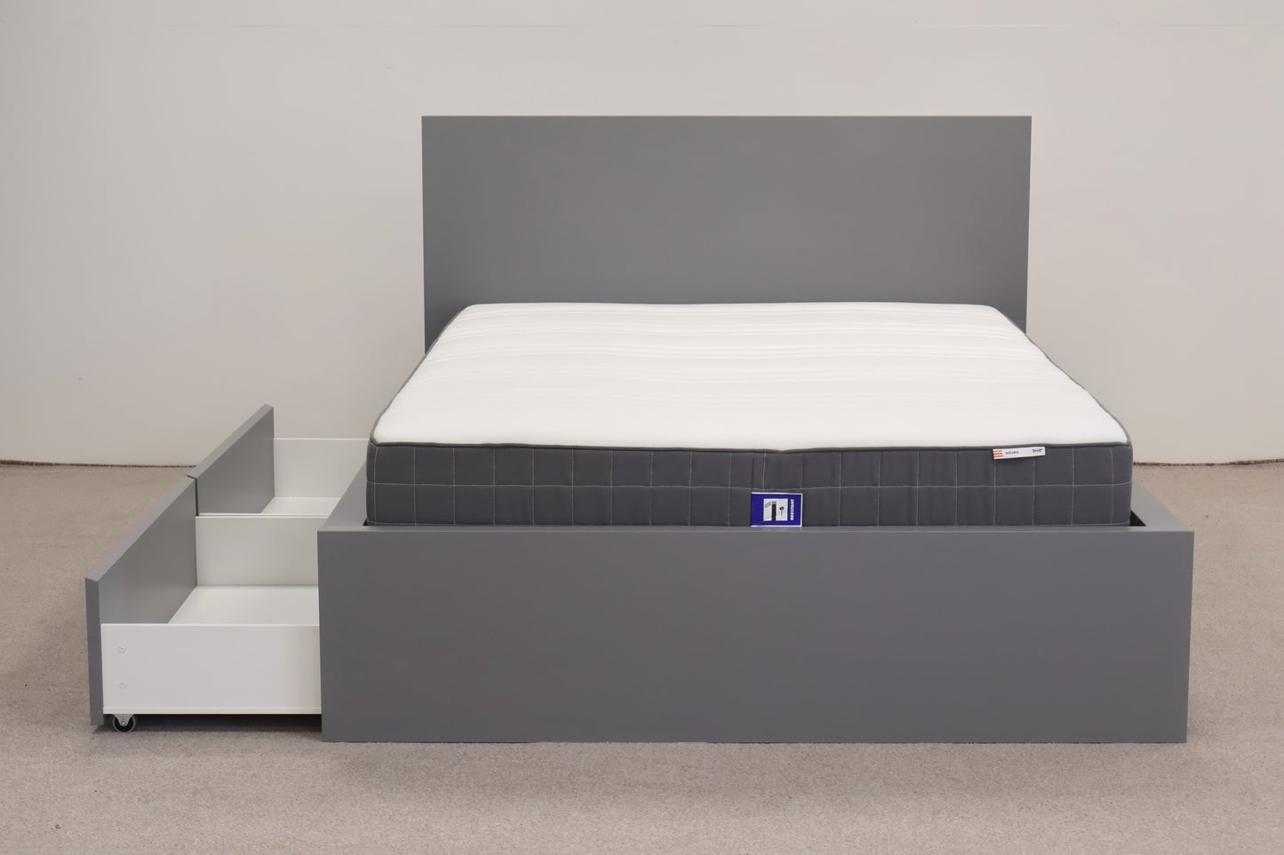 Double Bed and Mattress by Ikea