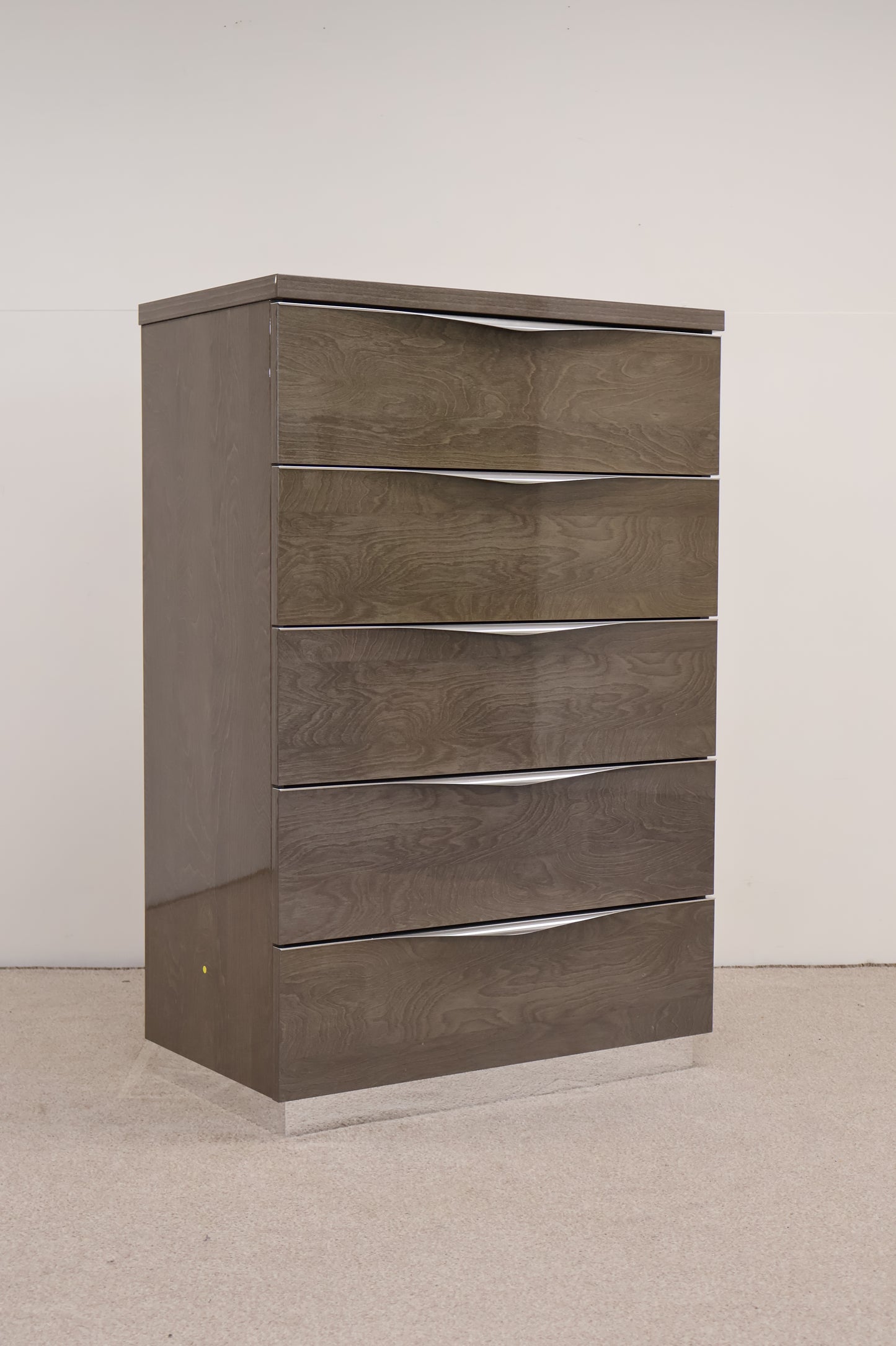 'Platinum' Five Drawer Tall Chest