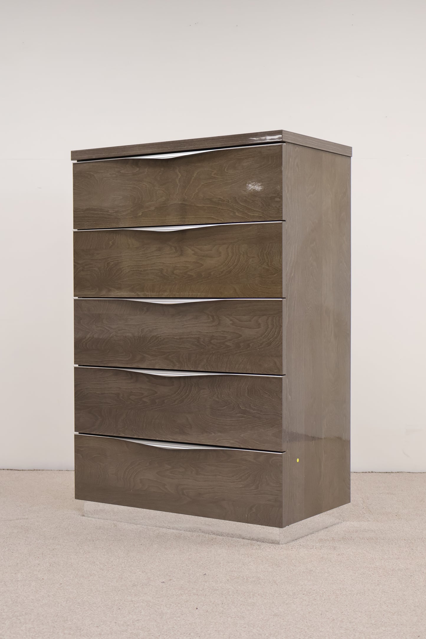 'Platinum' Five Drawer Tall Chest