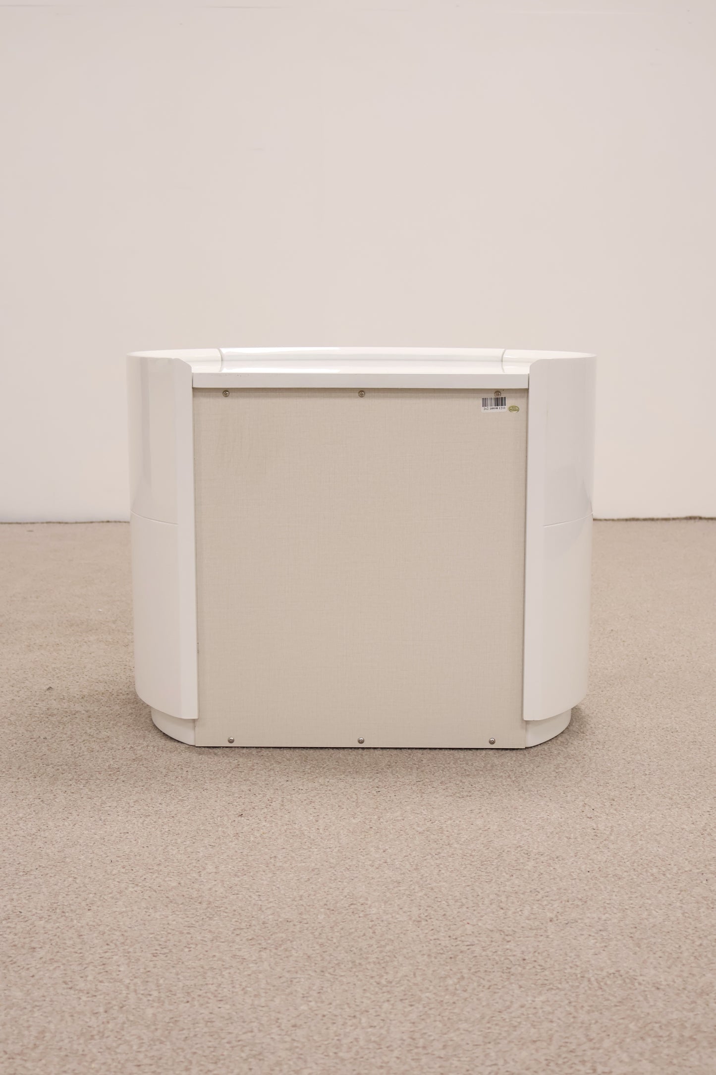 White Gloss Bedside Cabinet
