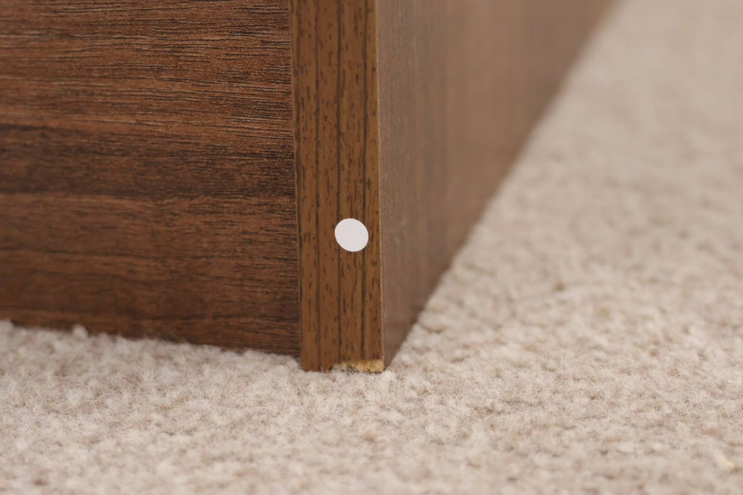 Bedside Drawers with Walnut Finish