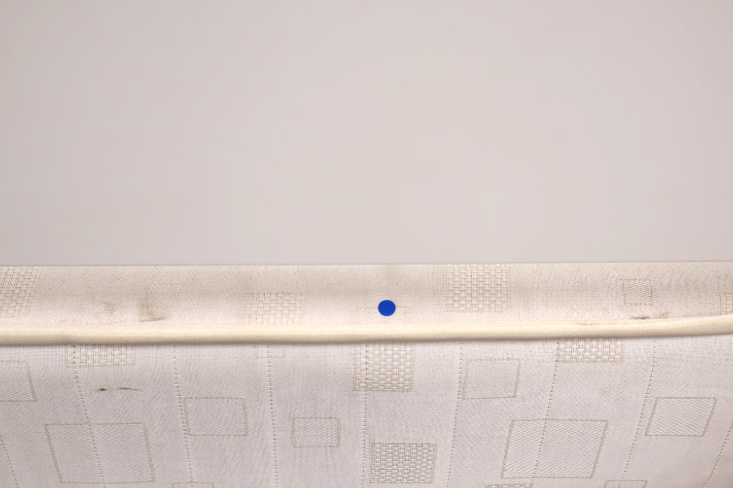 White Single Bed with Mattress