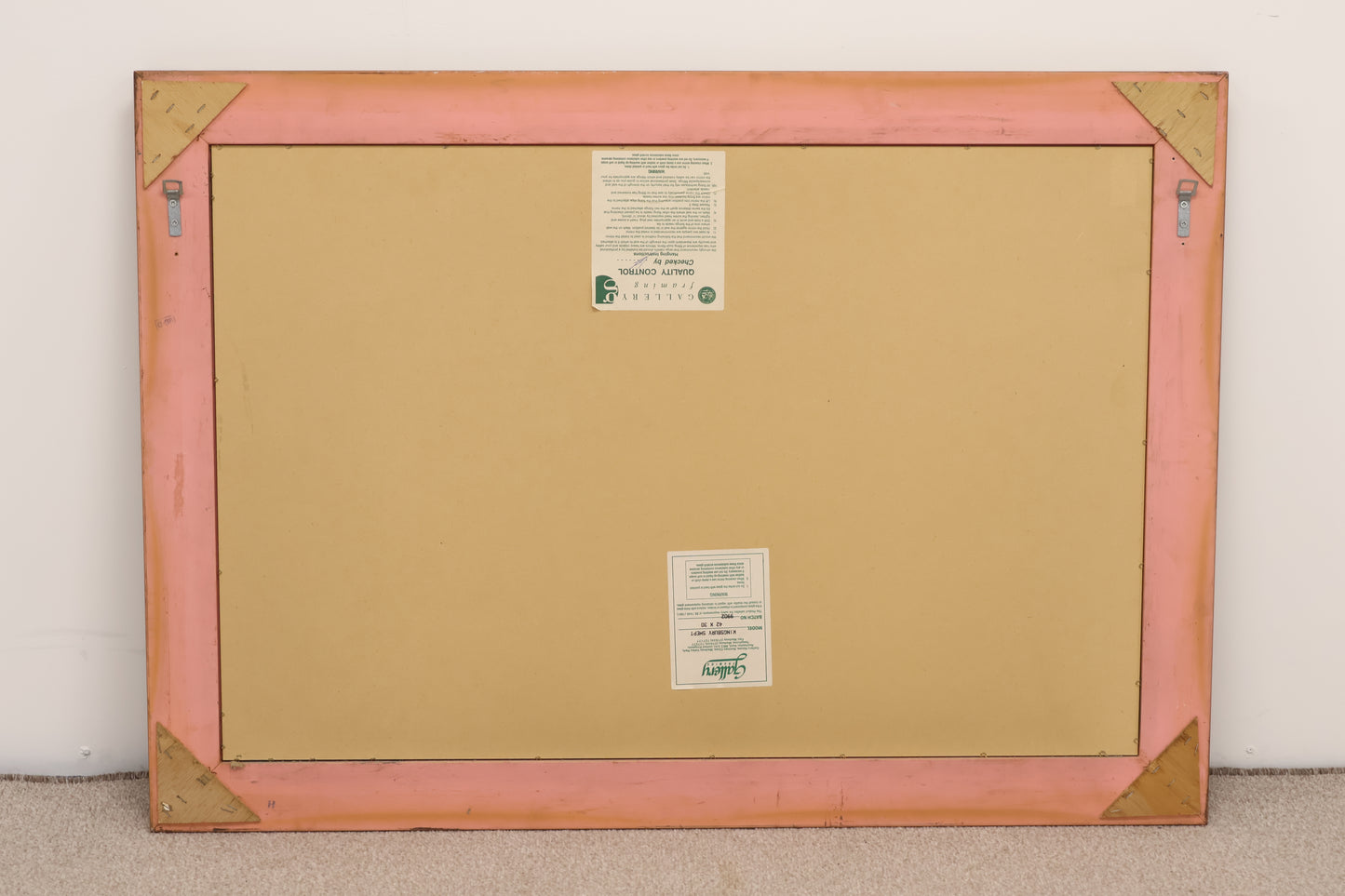 'Gold' Frame Mirror