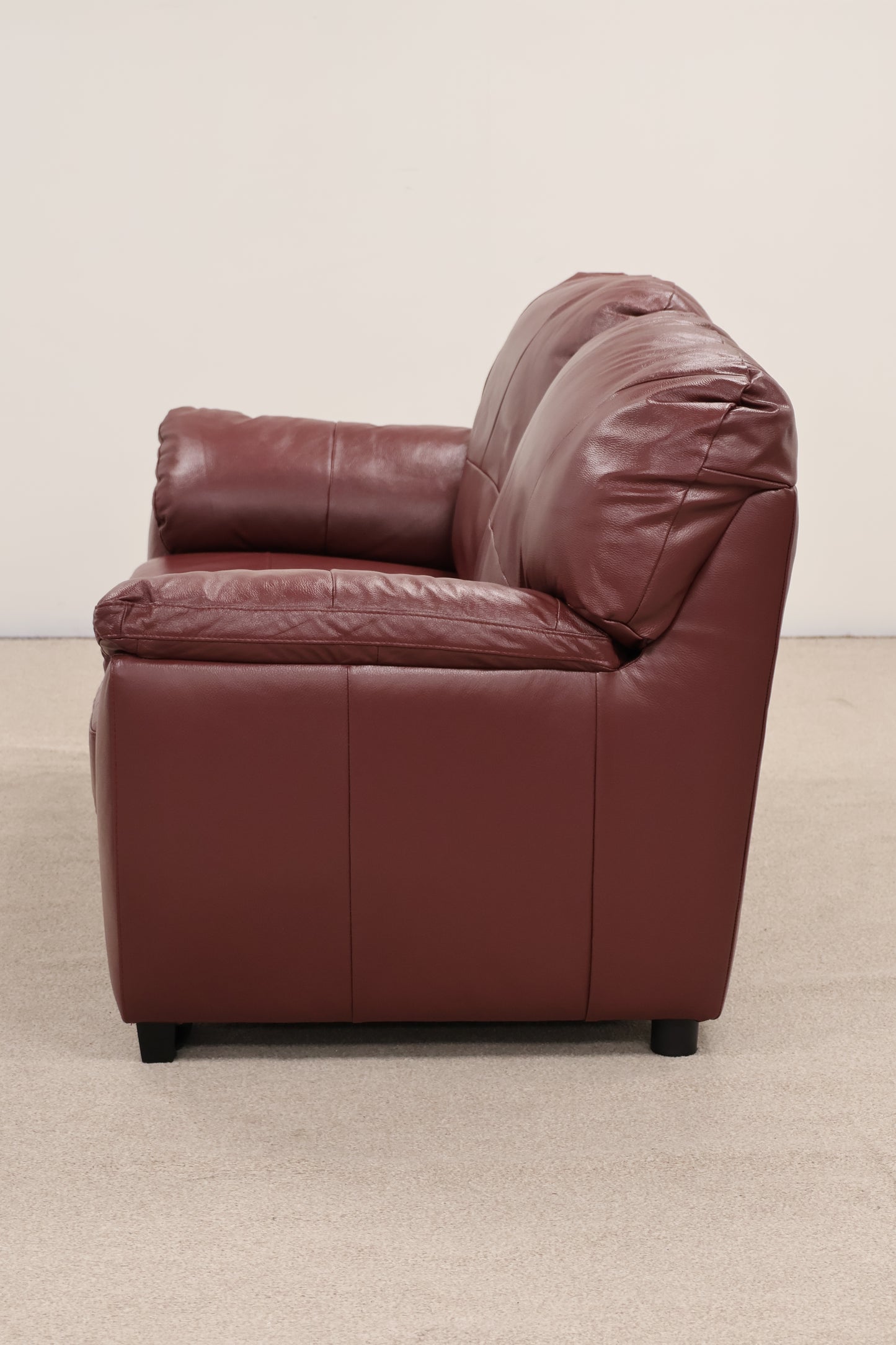 Burgundy Sofa by Milano