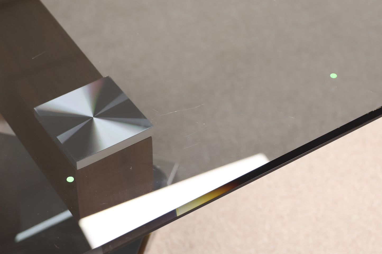 Designer Glass Coffee Table by Venjakob