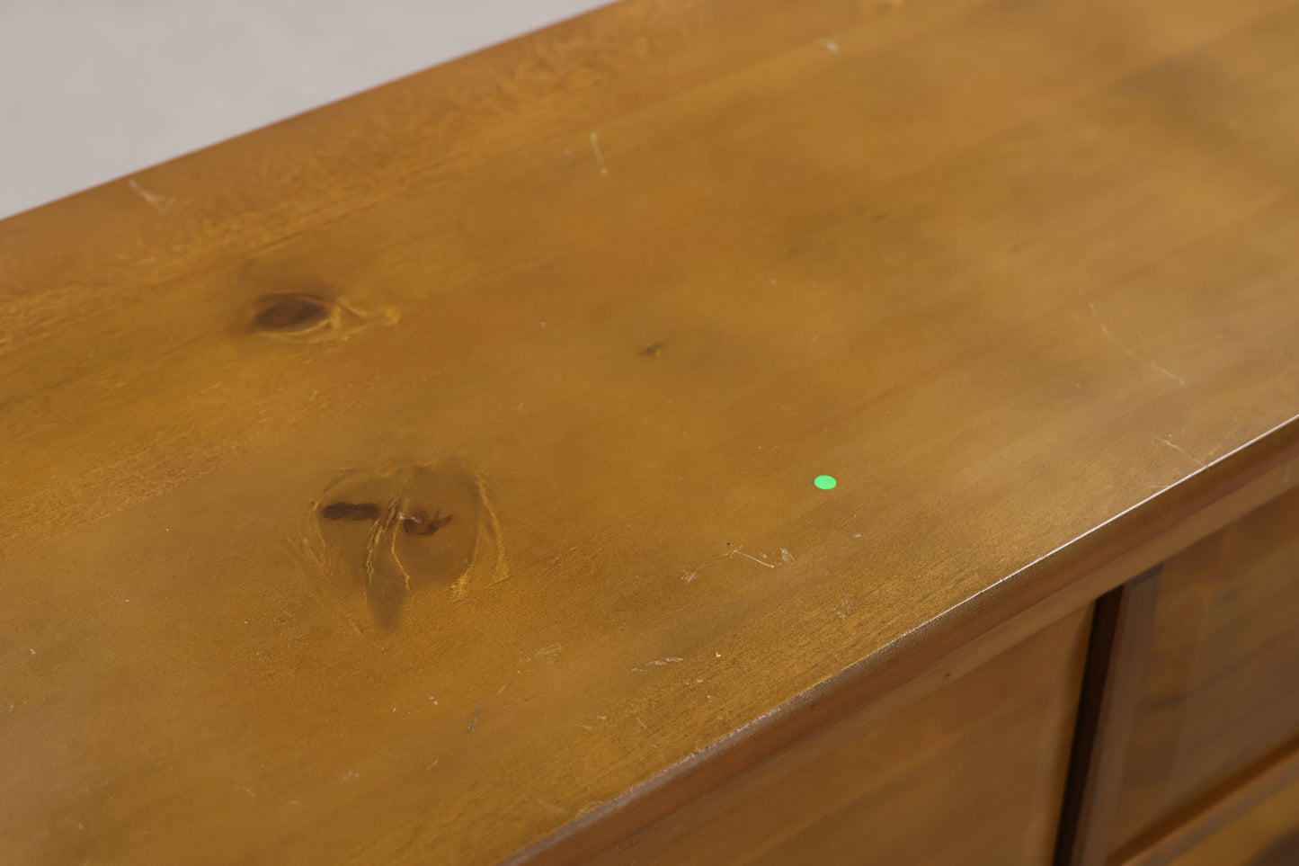 Antique Pine Console Table