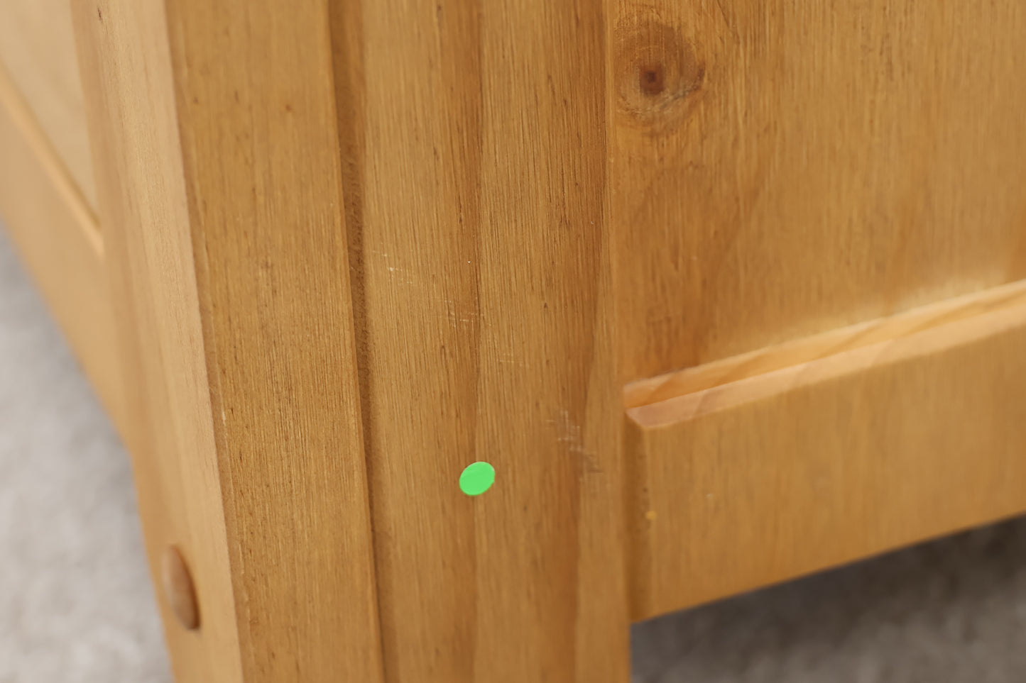 Solid Pine Chest of Drawers – Oak Effect, 7 Drawers