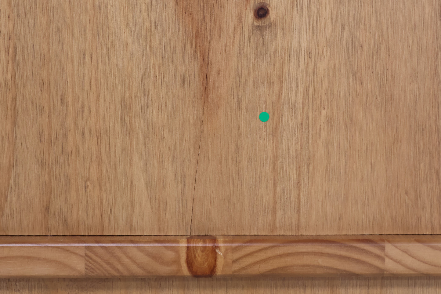 Solid Pine Double Wardrobe – Oak Effect