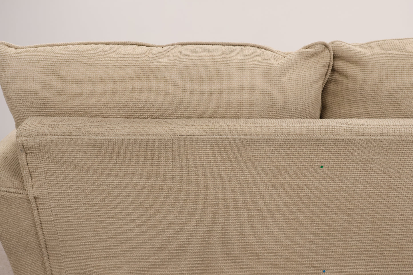 Cream Sofa and Footstool
