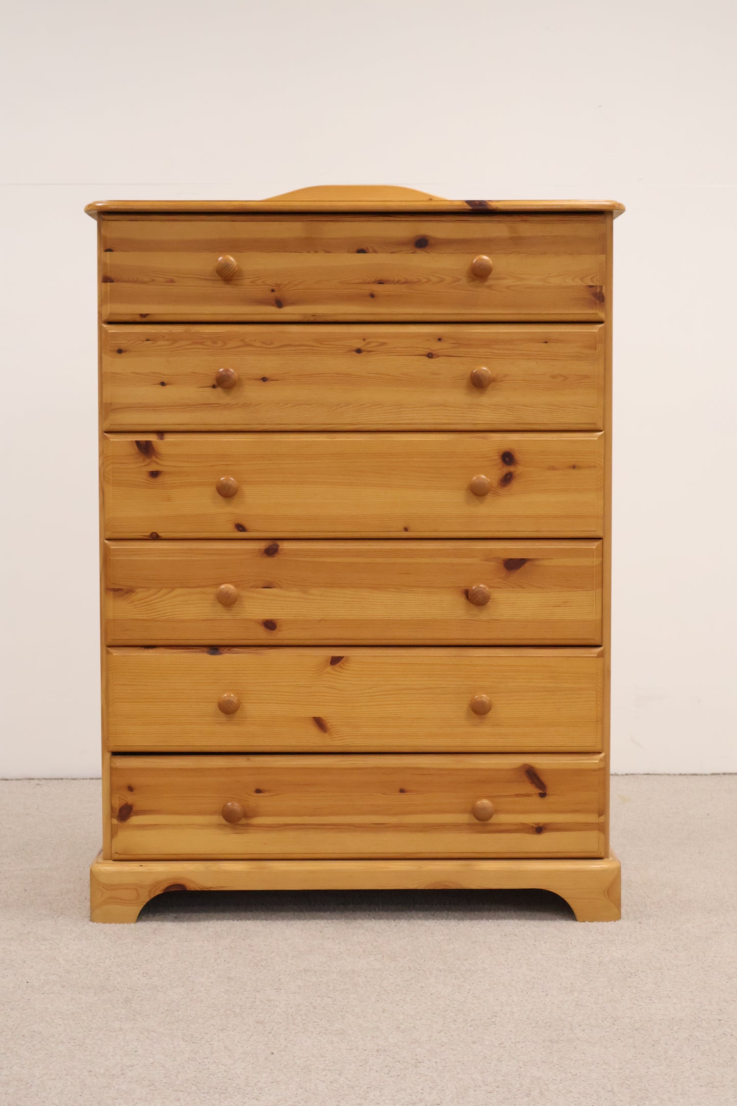 Tall Pine Chest of Drawers