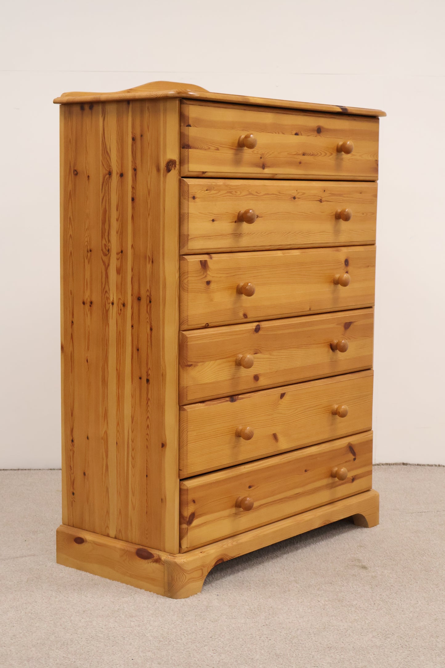 Tall Pine Chest of Drawers