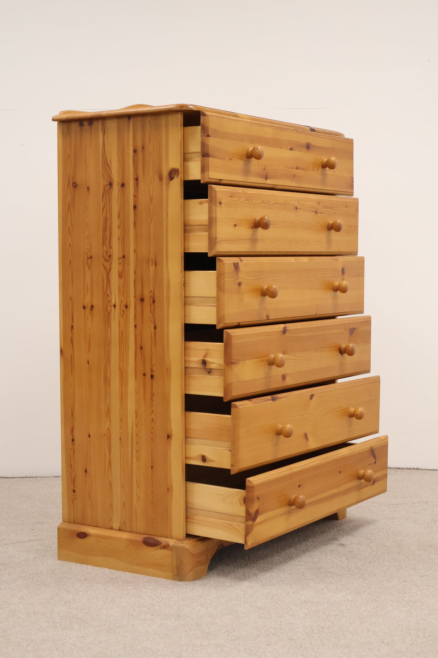 Tall Pine Chest of Drawers