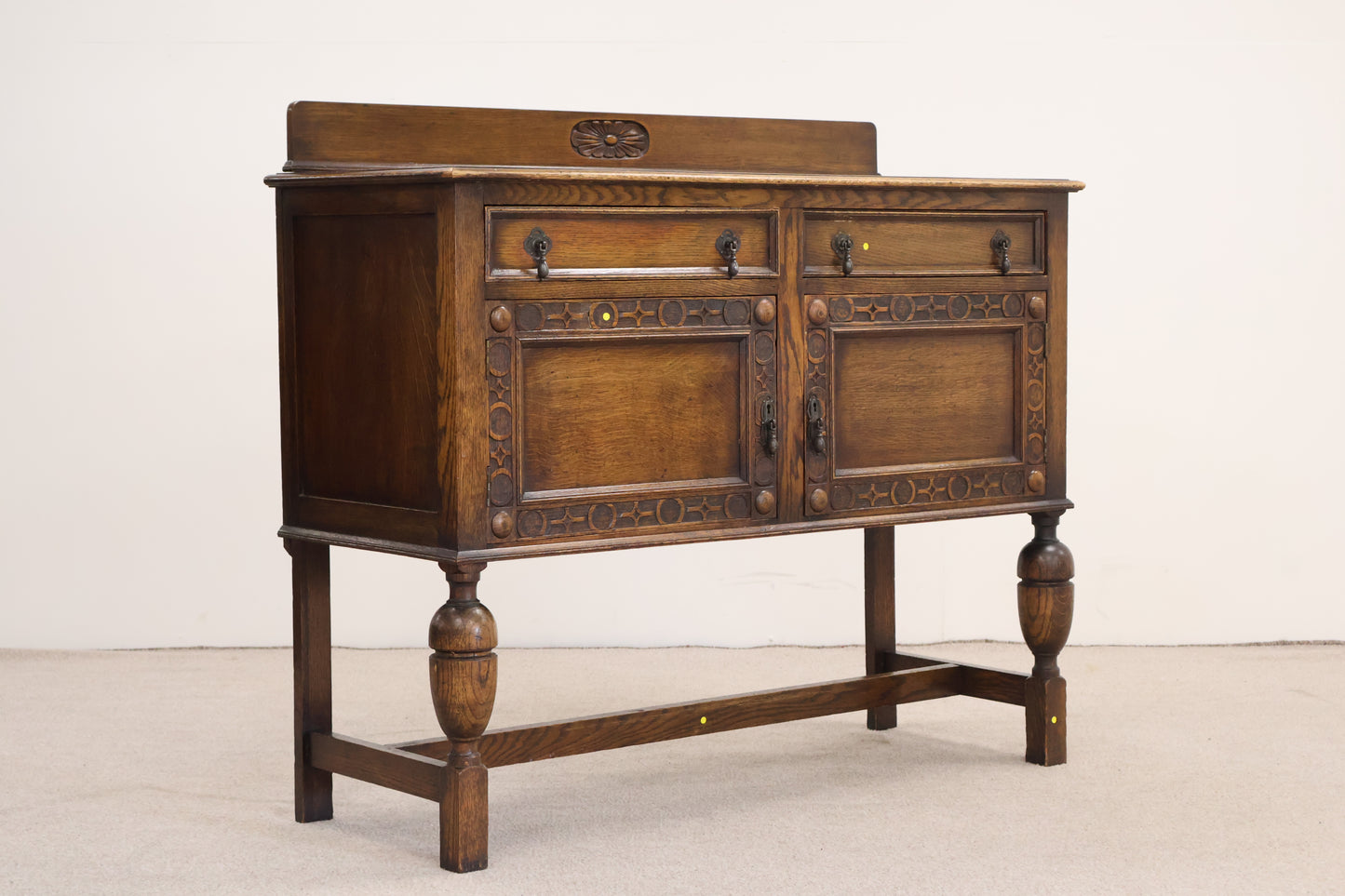 Vintage Oak Sideboard