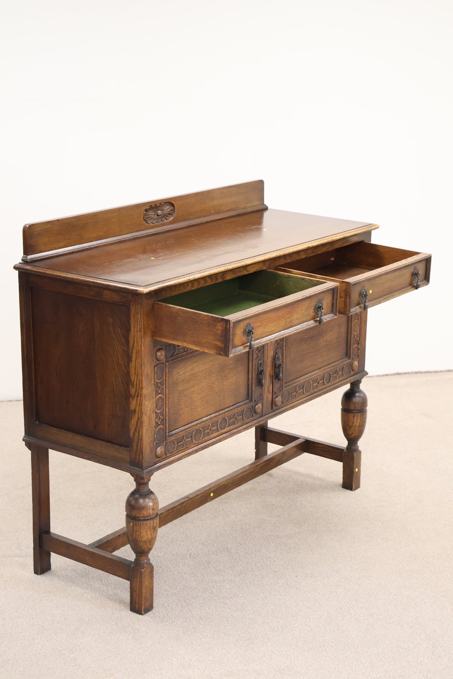 Vintage Oak Sideboard