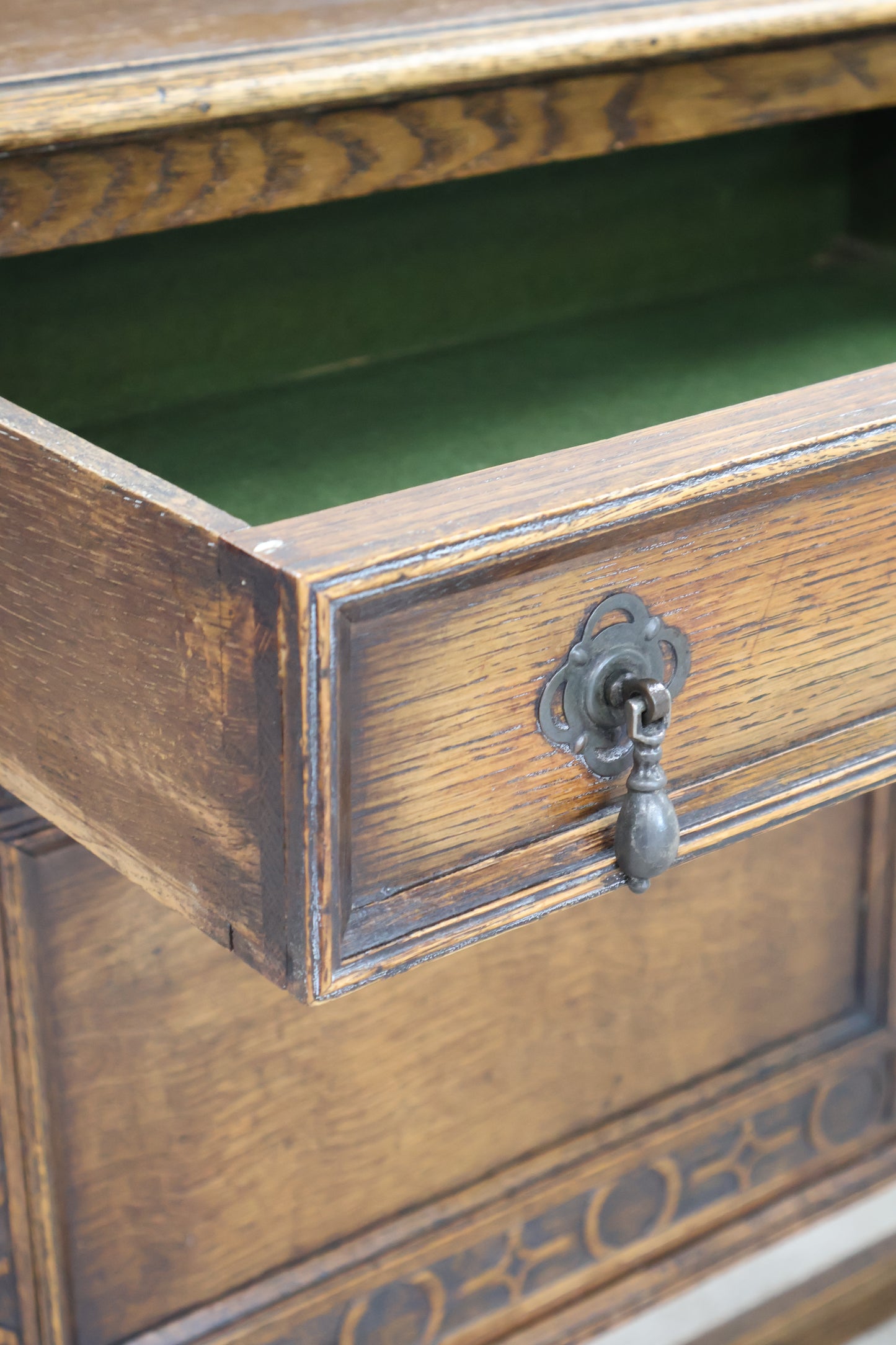 Vintage Oak Sideboard