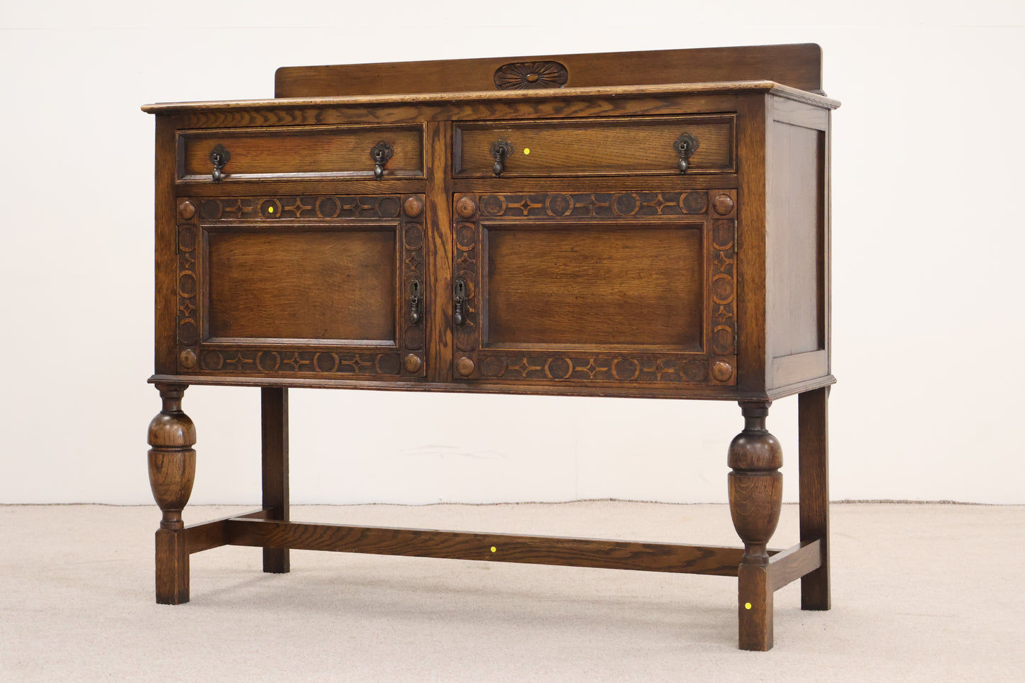 Vintage Oak Sideboard