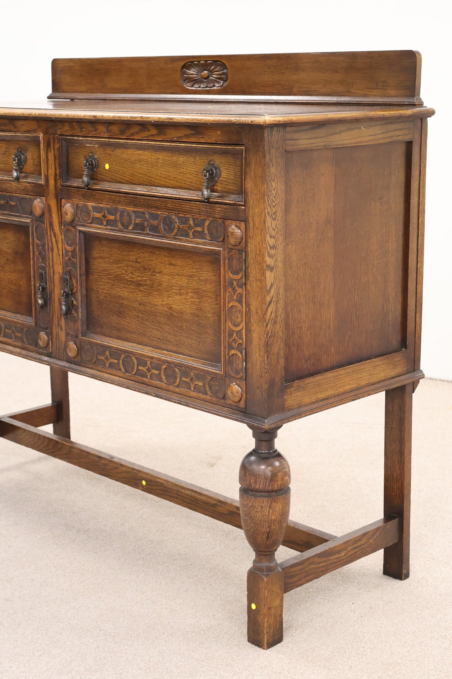 Vintage Oak Sideboard