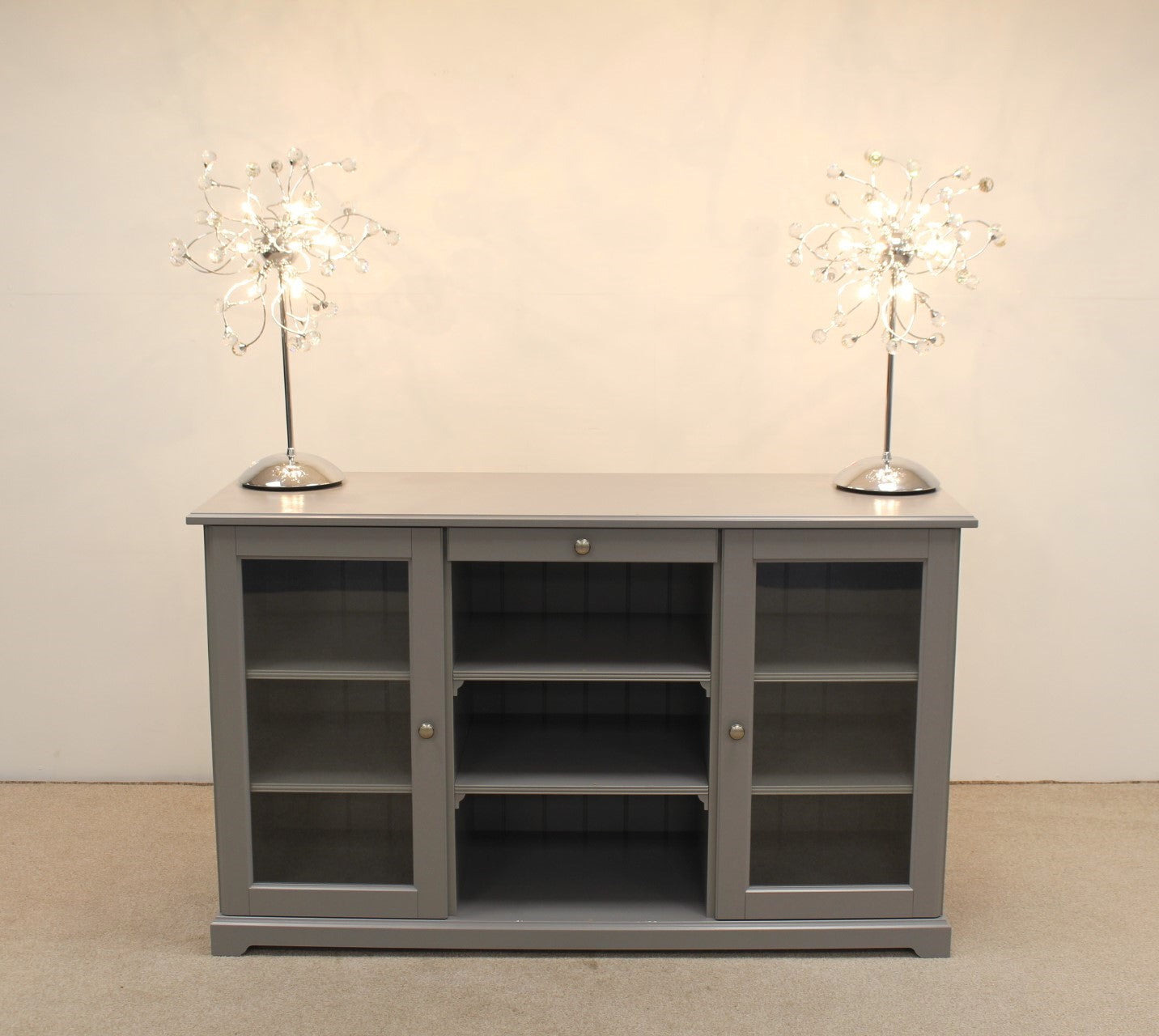 Grey IKEA Sideboard