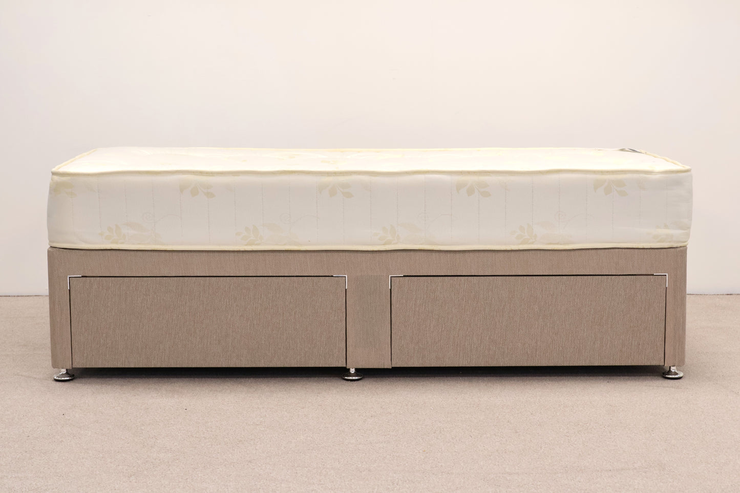 Divan Single Bed and Mattress