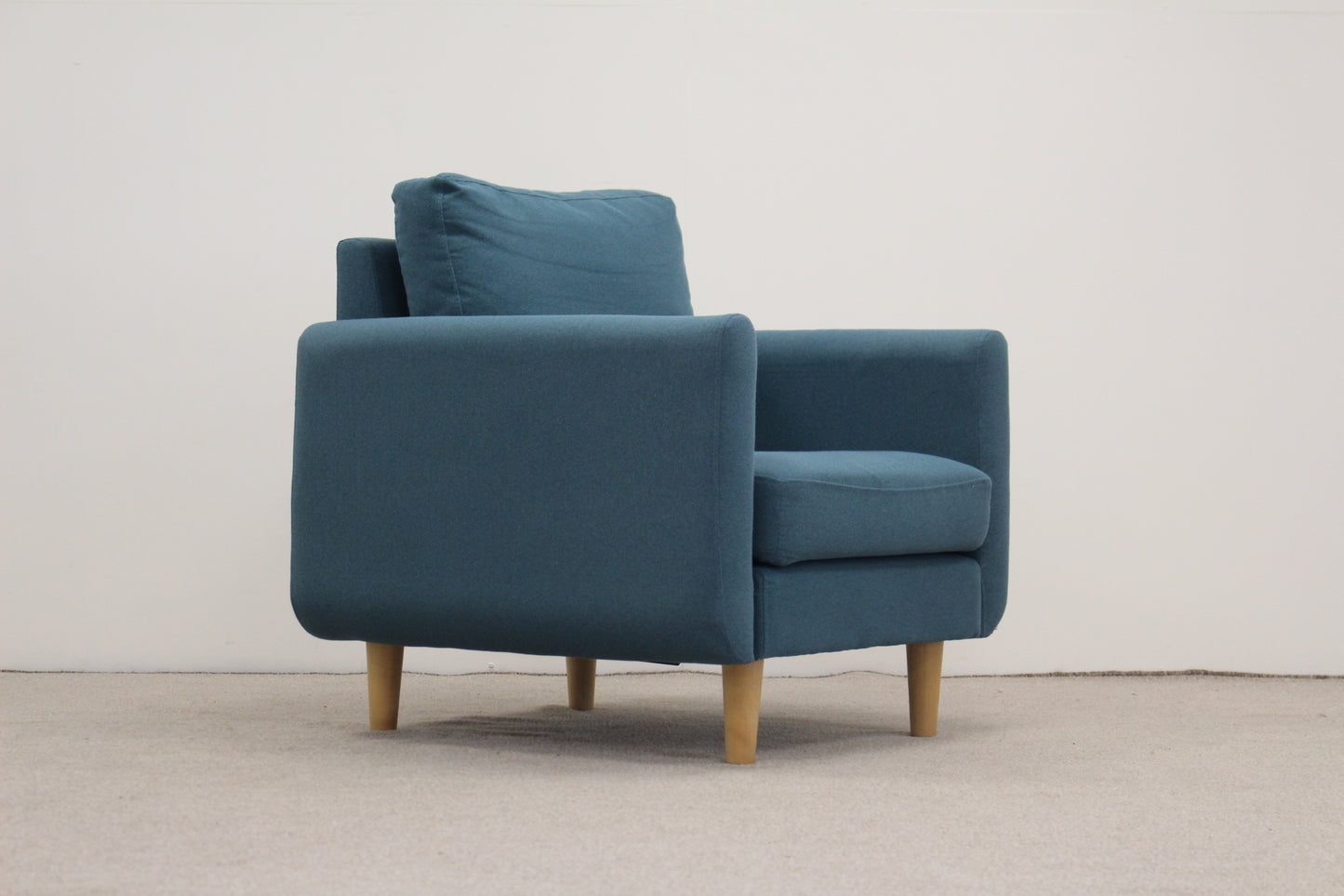 Teal Armchair
