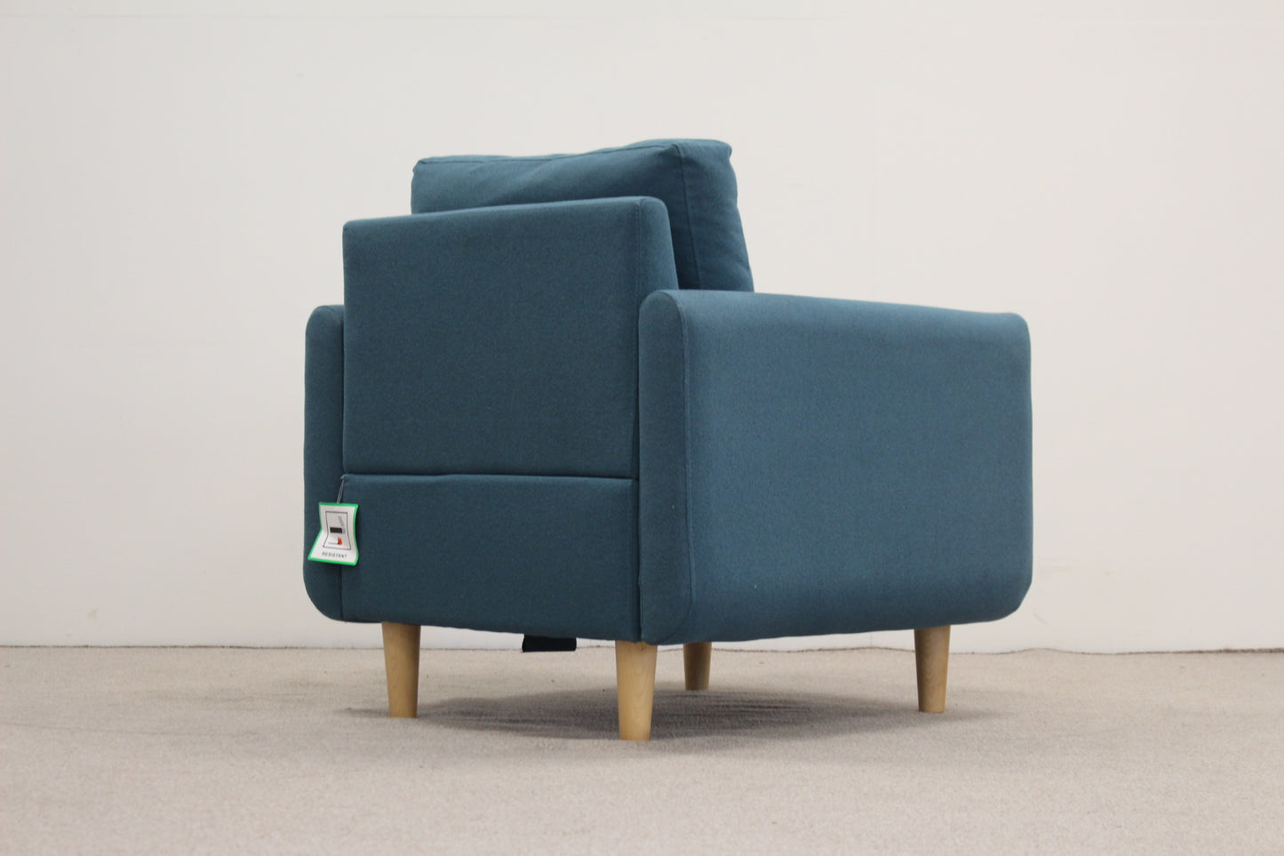 Teal Armchair