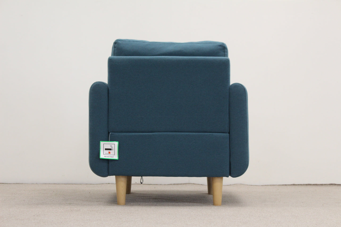 Teal Armchair
