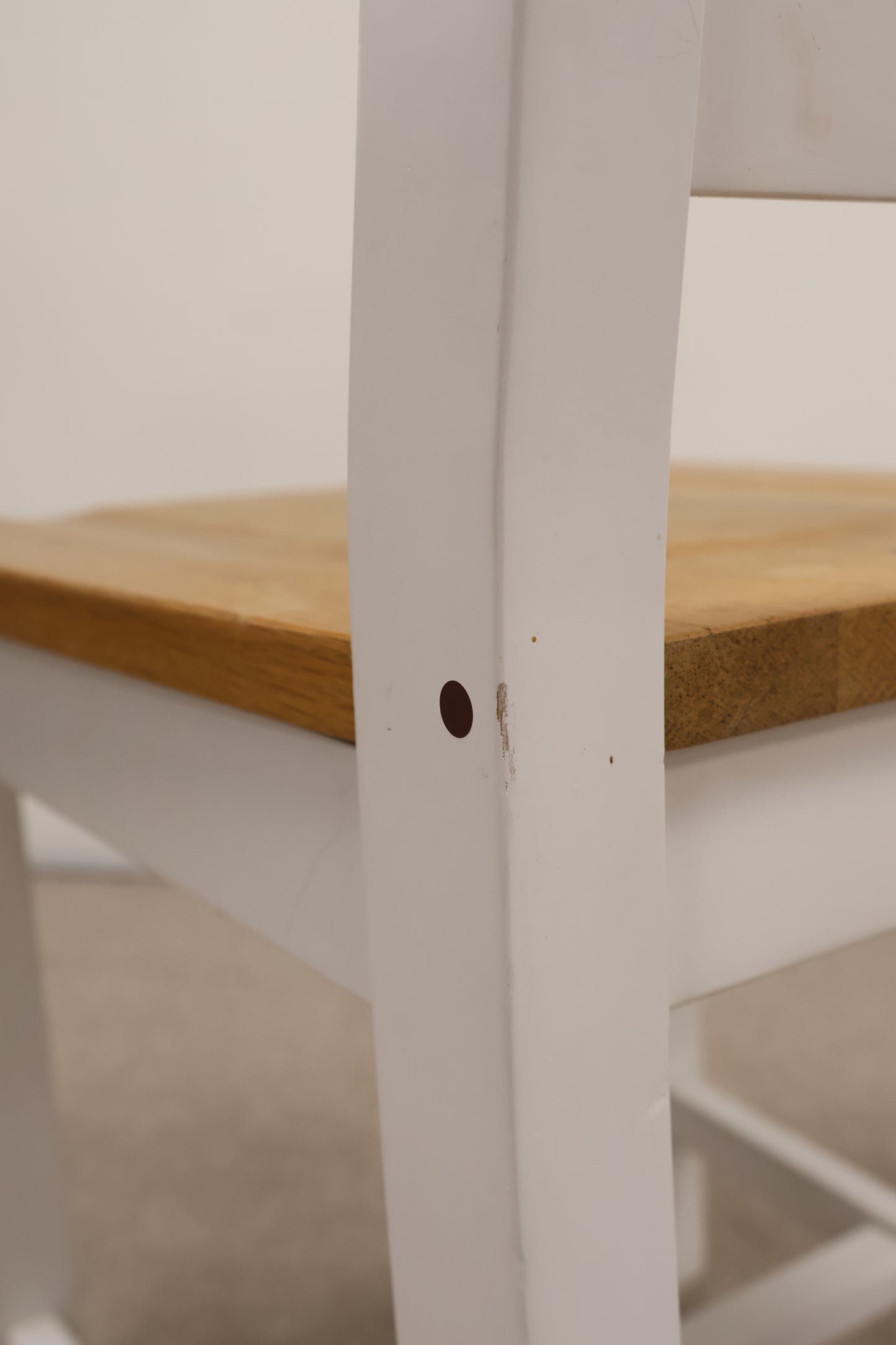 Oak Dining Table and Six Chairs