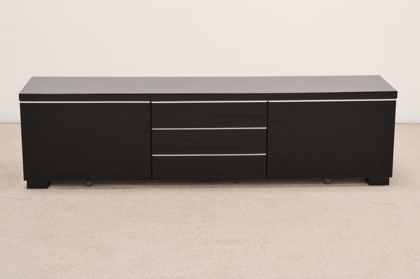 Black Gloss Tv Unit by Ikea