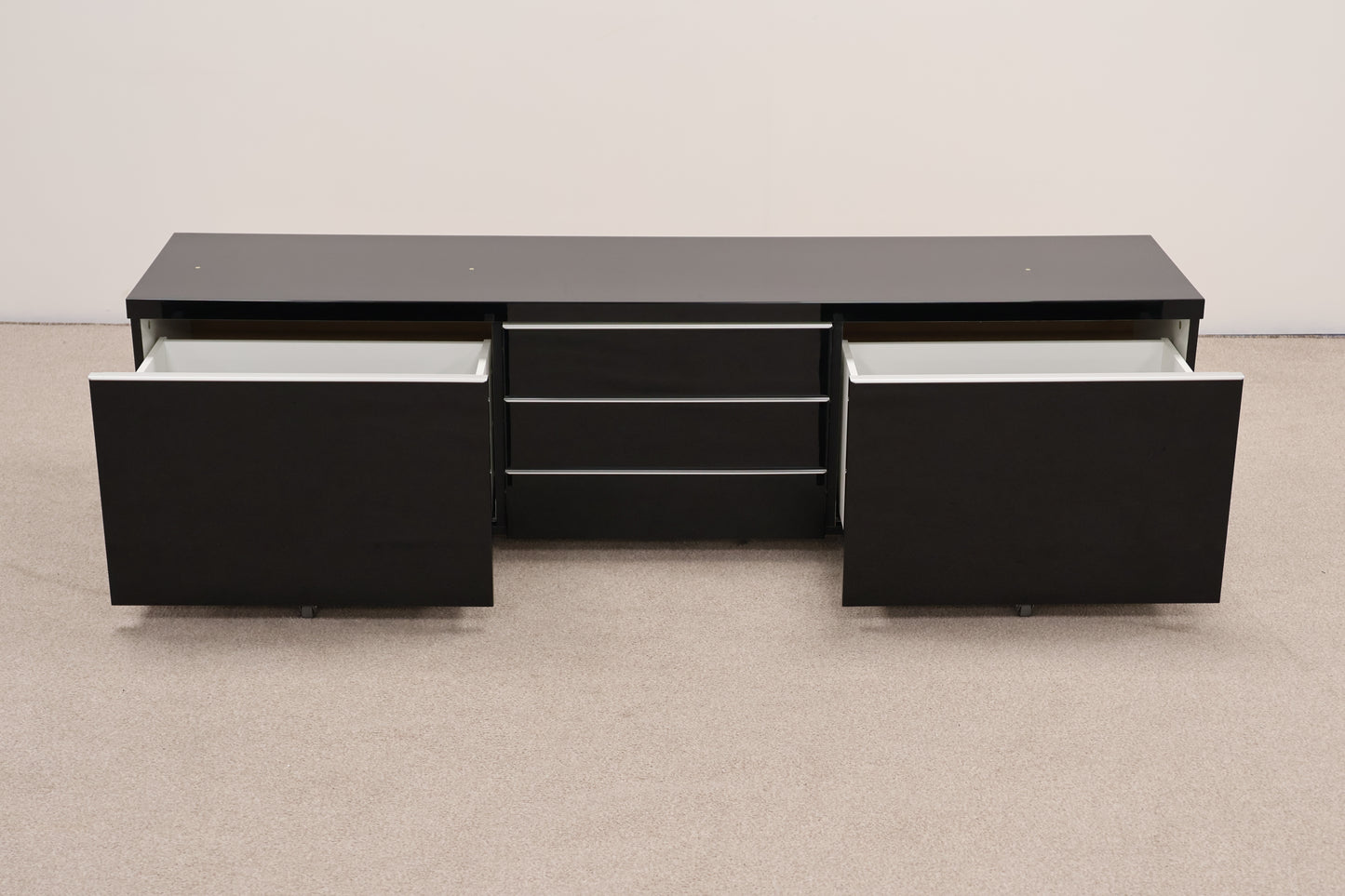 Black Gloss Tv Unit by Ikea