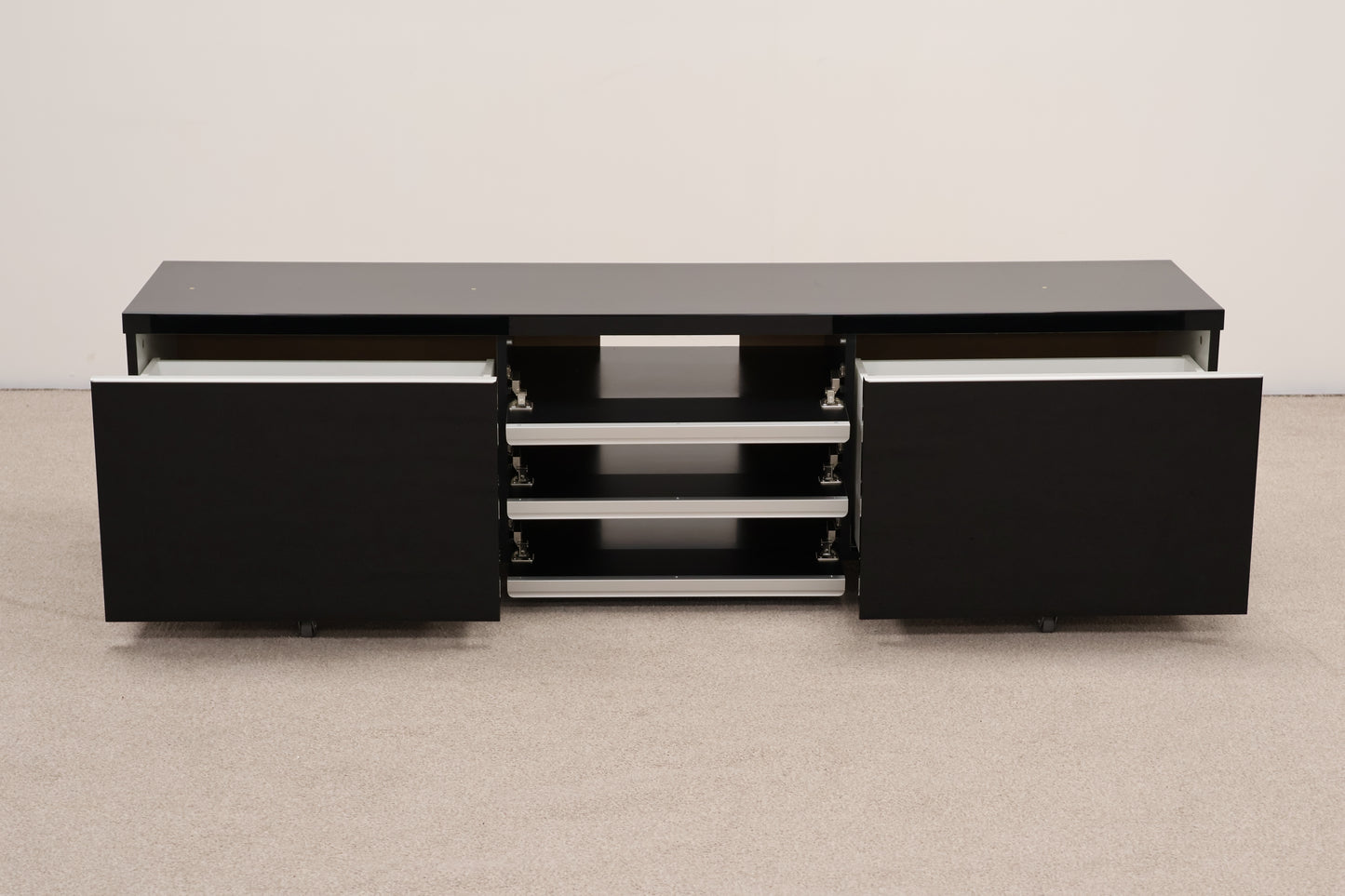 Black Gloss Tv Unit by Ikea