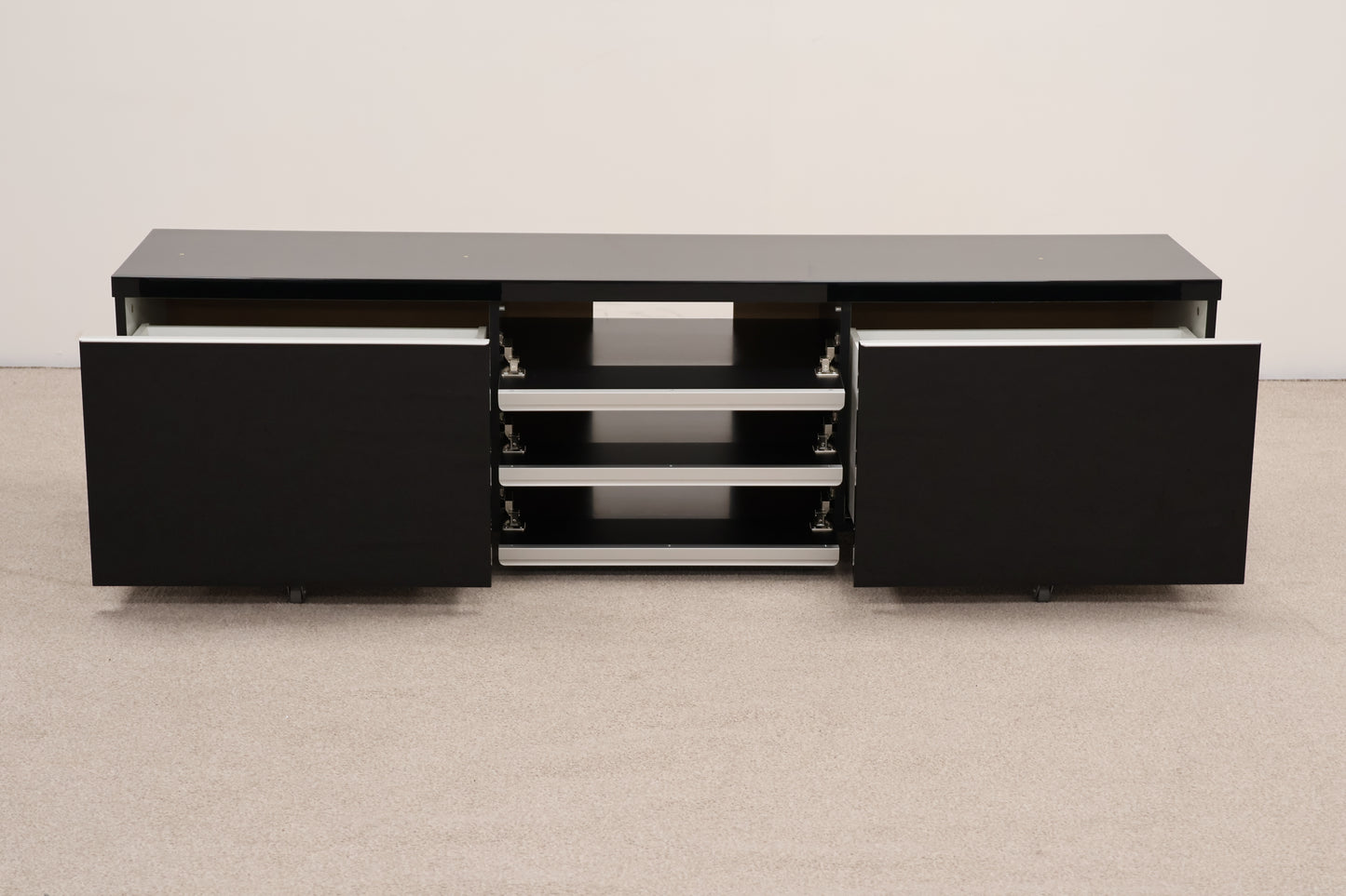 Black Gloss Tv Unit by Ikea