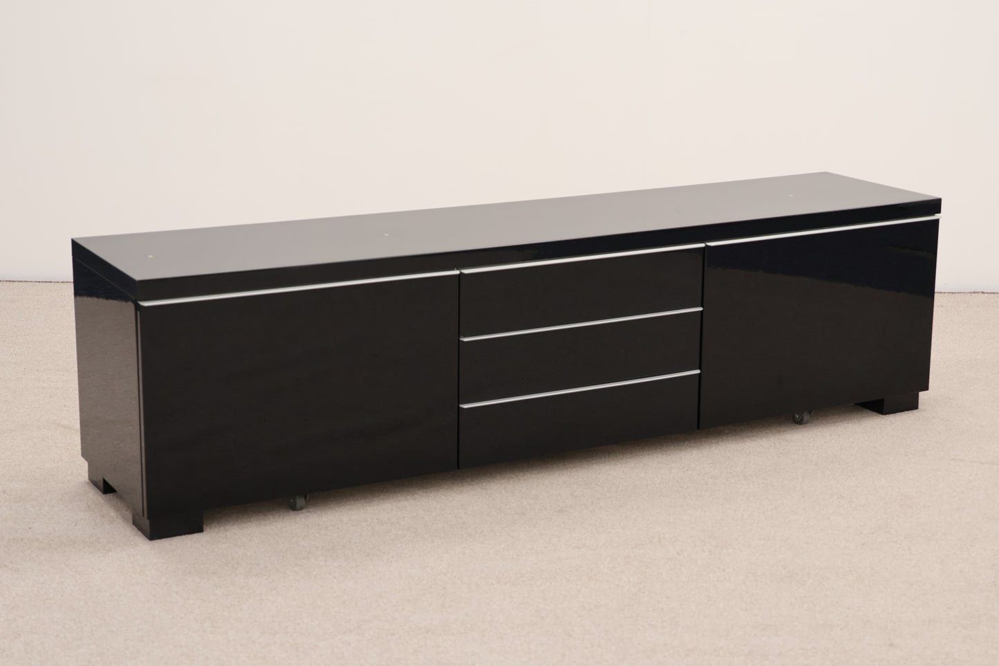 Black Gloss Tv Unit by Ikea