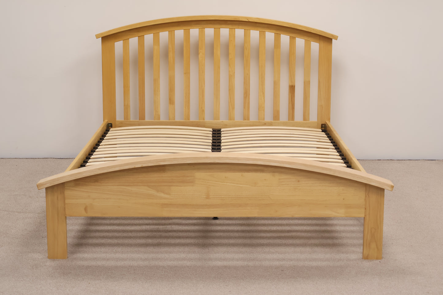 Light Oak King Size Bed