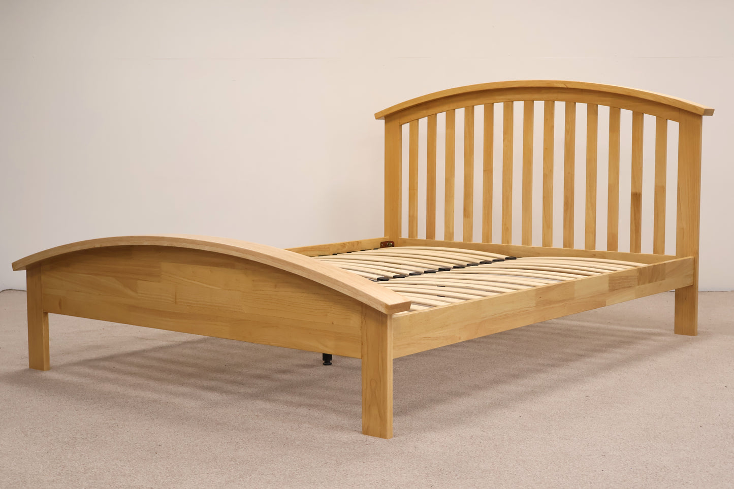 Light Oak King Size Bed