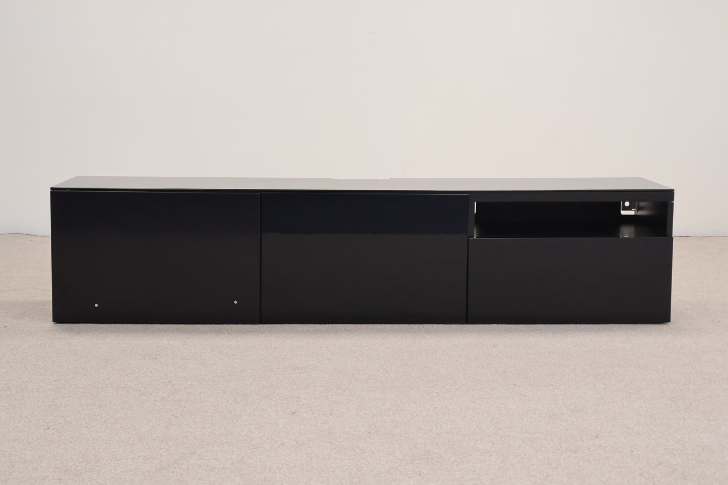 Black Gloss Tv Unit by Ikea