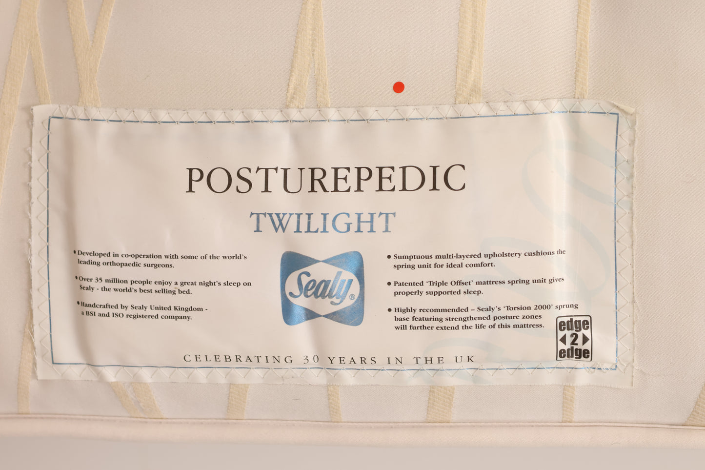 Sanitised Small Double Mattress by Sealy