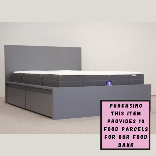 Double Bed and Mattress by Ikea