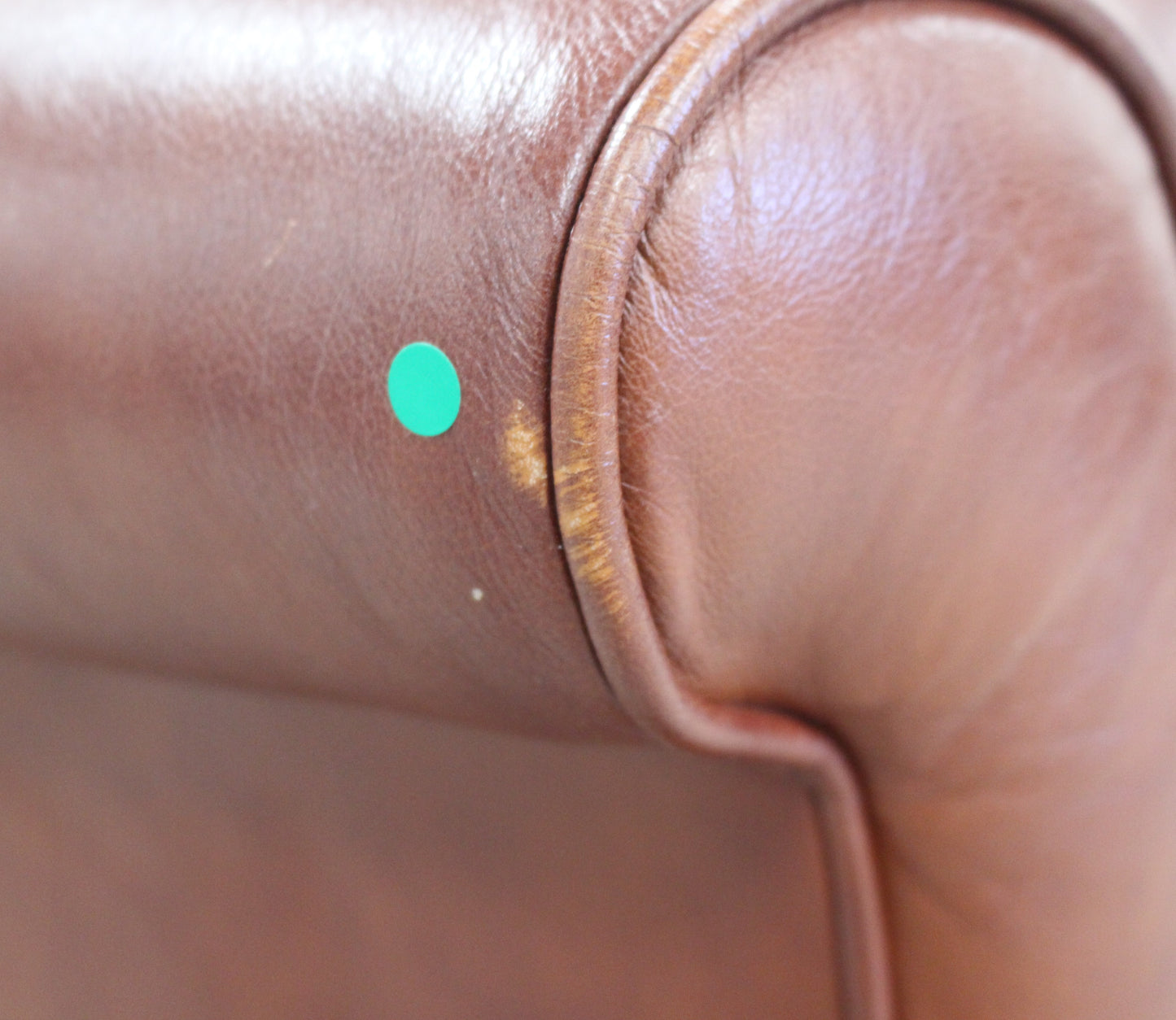 Burgundy Leather Armchair