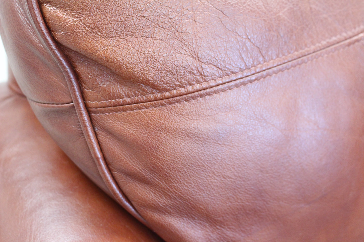Burgundy Leather Armchair